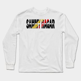 vintage typo Sammy Hagar Long Sleeve T-Shirt